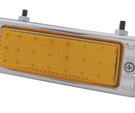 United Pacific 24 LED Parking Light Assembly, Amber Lens W/Amber LED For 1947-53 Chevy Truck CPL4753A-AS