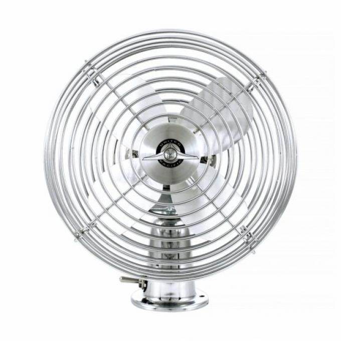 United Pacific Chrome 6" Heavy Duty Fan - 12V 40848