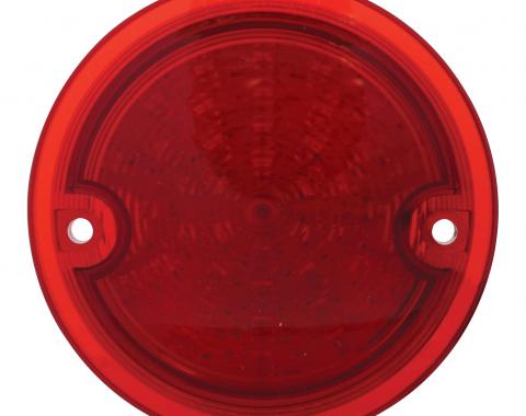 United Pacific 41 LED Tail Light Lens, Red For 1960-66 Chevy & GMC Stepside Truck CTL6066LED