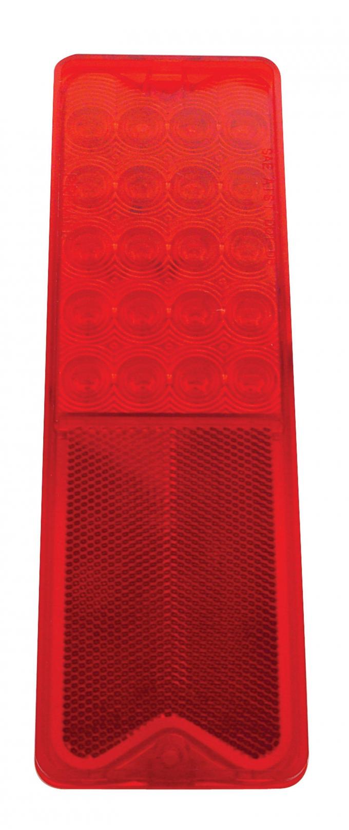 United Pacific 20 LED Tail Light, Red Lens And Red LED For 1967-72 Chevy Truck Fleetside CTL6721LED