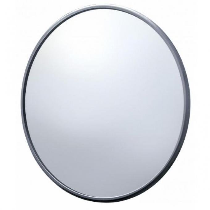 United Pacific Chrome 5" Ribbed Mirror Head C476901