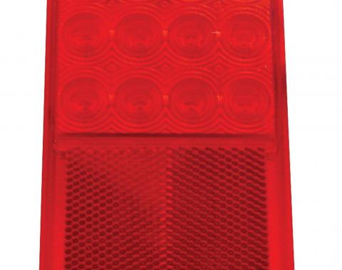 United Pacific 20 LED Tail Light, Red Lens And Red LED For 1967-72 Chevy Truck Fleetside CTL6721LED