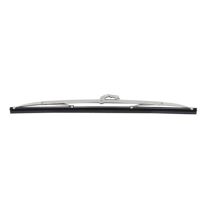 United Pacific 13" Bayonet Type Polished Stainless Steel Wiper Blade 110424