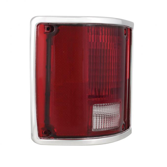 United Pacific Tail Light Assembly With Trim For 1973-87 Chevy & GMC Truck - L/H C738705