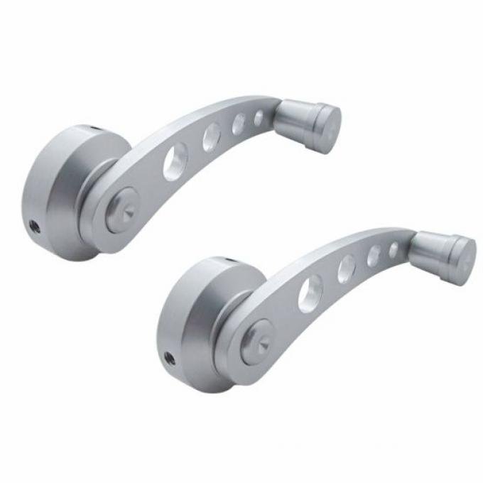 United Pacific Billet Aluminum Window Crank Handle Kit (2 Pack) 24009