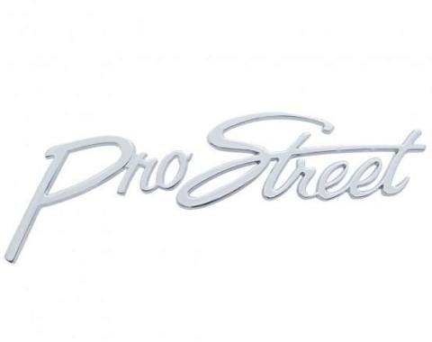 United Pacific Chrome Die-Cast "Pro Street" Emblem S1012