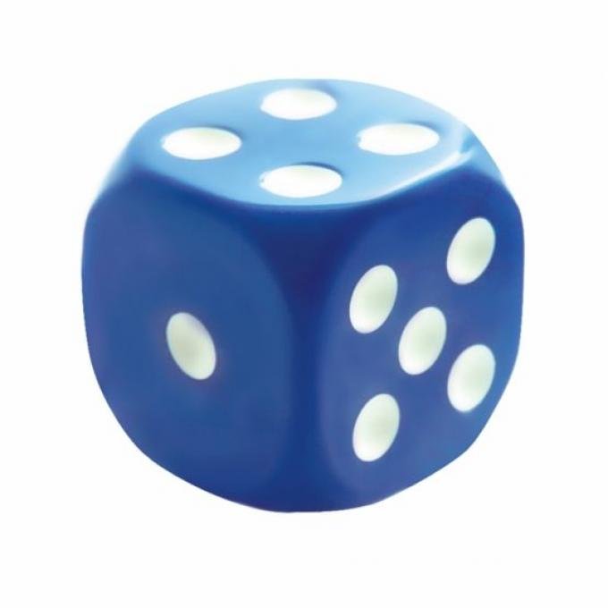 United Pacific Blue Dice Gearshift Knob 70016