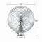 United Pacific Chrome 6" Heavy Duty Fan - 12V 40848