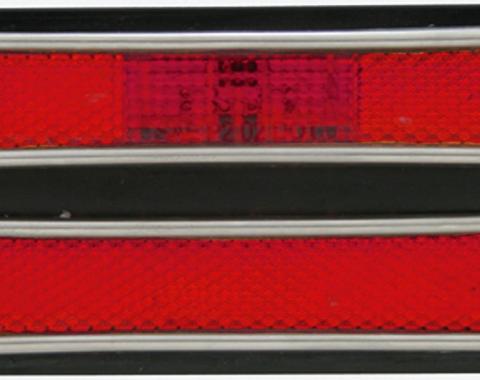 United Pacific 18 LED Side Marker Light, Red Lens, Rear For 1968-72 Chevy Truck CML6872R