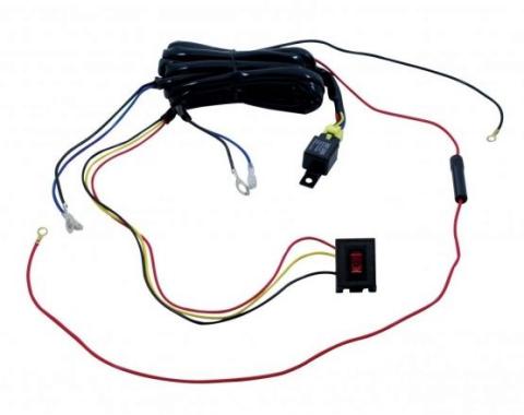 United Pacific Fog Lamp Wiring Harness Kit 34266