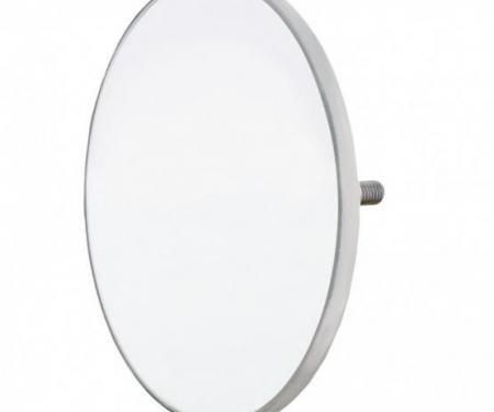 United Pacific Polished Stainless Steel Exterior Mirror Head For 1932-40 Ford Car & 1932-52 Truck B21030-2