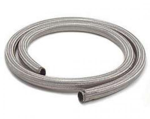Full Size Chevy Heater Hose, Sleeved, Stainless Steel, 3 & 4 x 6'