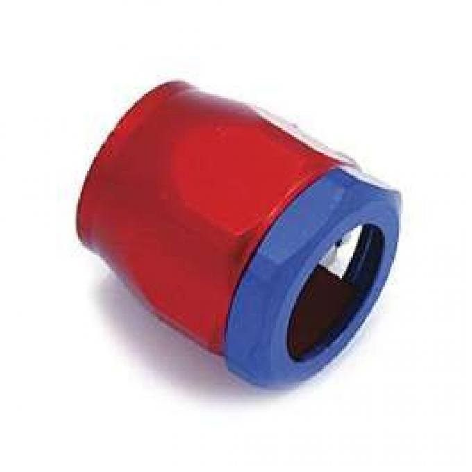Full Size Chevy Heater Hose Fitting, Red & Blue, 3 & 4
