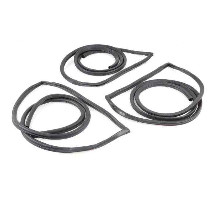 AMD Door Weatherstrip Seals, 3pcs Front and Rear, Glue On, 67-72 Chevy GMC CK Suburban X580-4267-1S