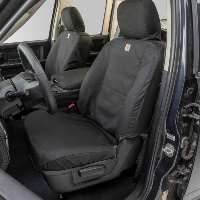 Covercraft Carhartt Super Dux Black Seatsaver Seat Covers - Are Carhartt Seat Covers Worth It