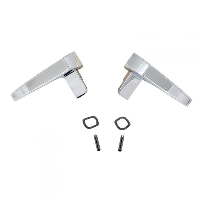 Dennis Carpenter Vent Window Handles - Pair - Right & Left - 1967 Ford Truck, 1966-67 Ford Bronco, 1966-67 Ford Car C60Z-6222916-PR