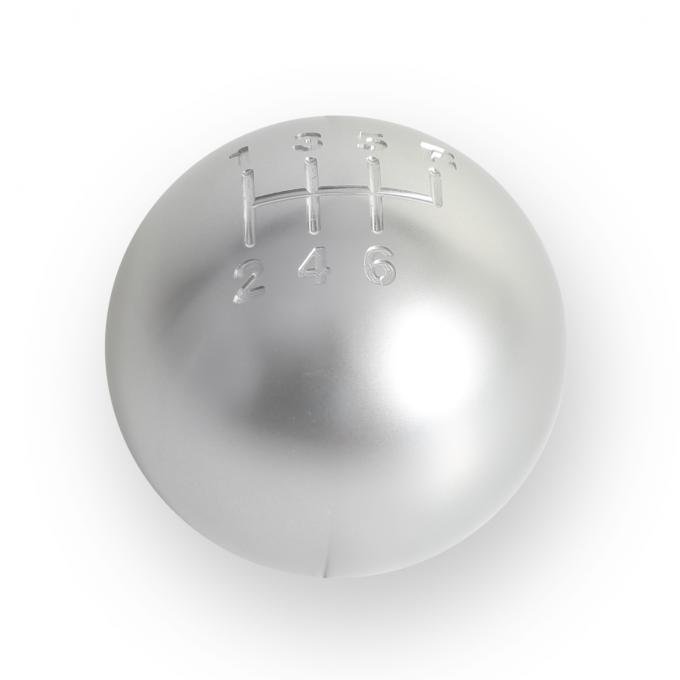 Hurst Billet Shift Knob, 6Speed Pattern, Silver 163602HST Classic Truck