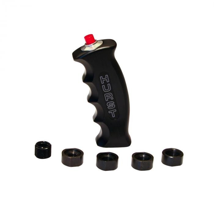 Hurst Billet/Plus Universal Pistol Grip Shift Handle w/12V Switch Hurst Billet/Plus Universal Pistol Grip Shift Handle w/12V Switch