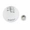 Hurst Shift Knob, 6 Speed, White 1630040