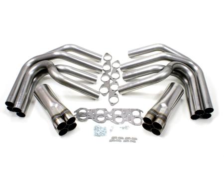 Patriot Exhaust Chevy Big Block Engines, 2 3/8" Sprint Style Weld-Up Kit, Slip-On H8093
