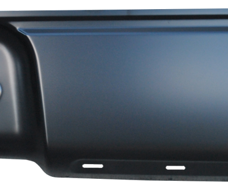 Key Parts '04-'14 Lower Rear Bed Section, with Molding Holes, Passenger's Side 1988-132