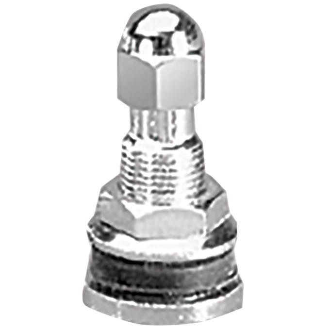 Coker Tire Chrome Valve Stem with Lock Nut 5004