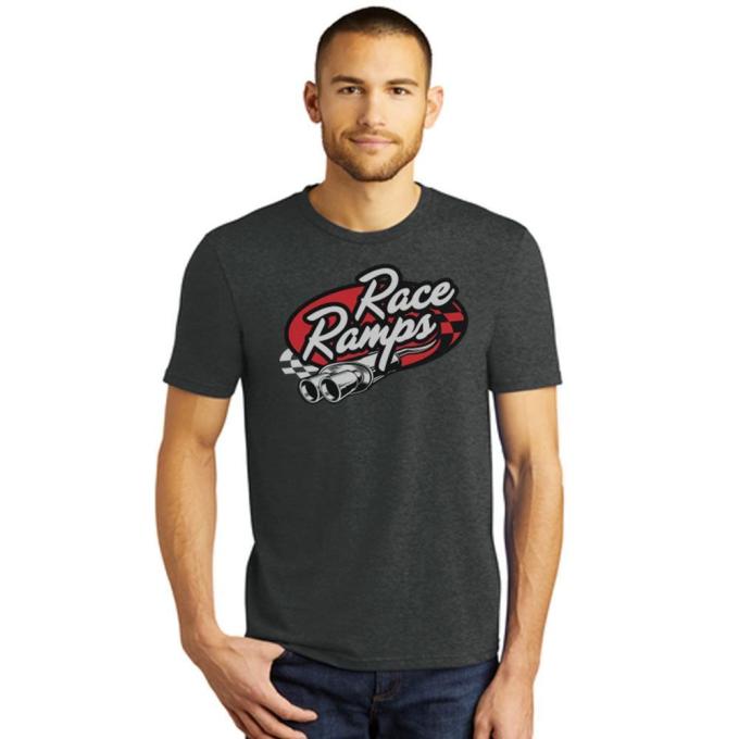 Race Ramps Circular Piston Logo Mens Short Sleeve Crew Neck T-Shirt - 3XL RR-BFSS02-M-3X