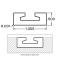 Race Ramps 2 VersaTie Recess-Mounted Track Kit with Square Edge (Series 2) 522224
