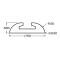 Race Ramps 6 VersaTie Surface-Mounted Track with Wide Contour Edge (Series 3) 230072