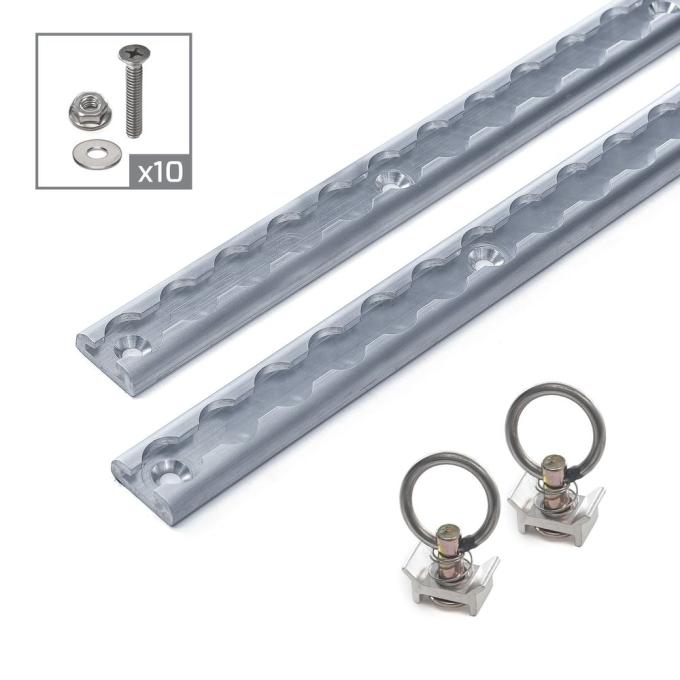 Race Ramps 2 VersaTie Surface-Mounted Track Kit with Contour Edge (Series 1) 522124