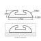 Race Ramps 6 VersaTie Surface-Mounted Track Kit with Wide Contour Edge (Series 3) 522372