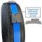 Race Ramps 2 x 10 Tire Block Strap Pack with Twisted Snap Hook Ends - Yellow 514000
