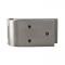Dennis Carpenter Door Hinge - Right - Upper or Lower - Polished Stainless - 1966-77 Ford Bronco D6TZ-9722800-SS