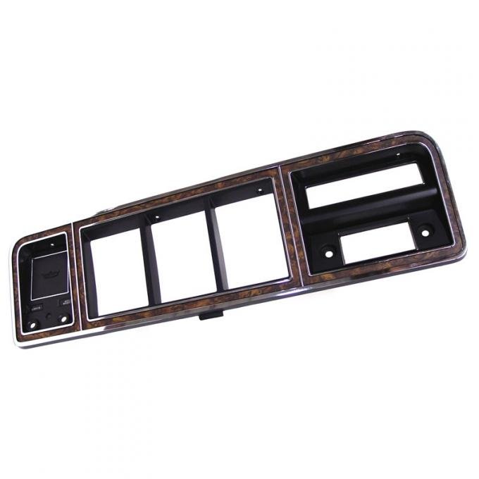 Dennis Carpenter Instrument Cluster Bezel -  Woodgrain - w/o Integral A/C - 1973-79 Ford Truck, 1978-79 Ford Bronco D8TZ-10044D70-C