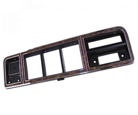 Dennis Carpenter Instrument Cluster Bezel -  Woodgrain - w/o Integral A/C - 1973-79 Ford Truck, 1978-79 Ford Bronco D8TZ-10044D70-C