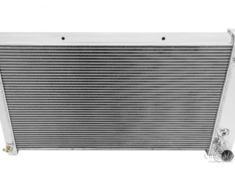 Champion Cooling 2 Row All Aluminum Radiator Made With Aircraft Grade Aluminum EC369