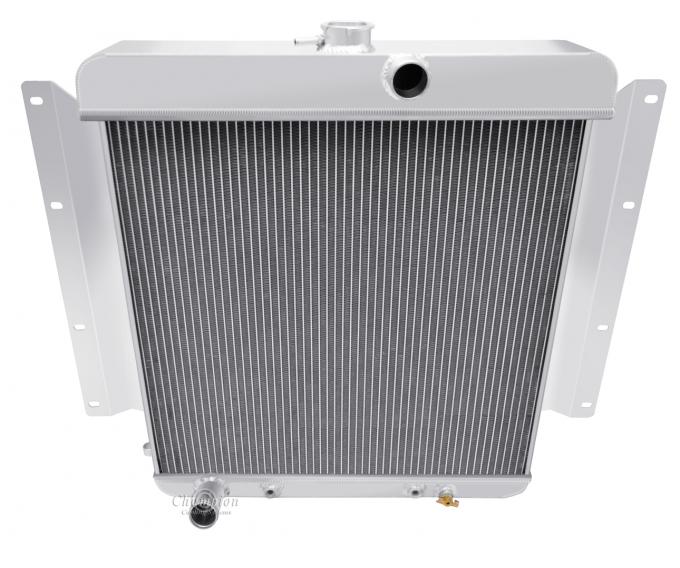 Champion Cooling 2 Row All Aluminum Radiator Made With Aircraft Grade Aluminum EC6169
