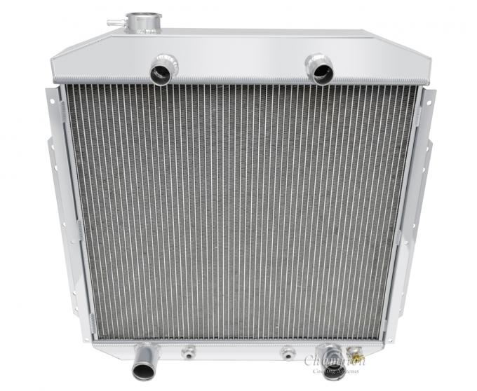 Champion Cooling 2 Row All Aluminum Radiator Made With Aircraft Grade Aluminum EC5356FH