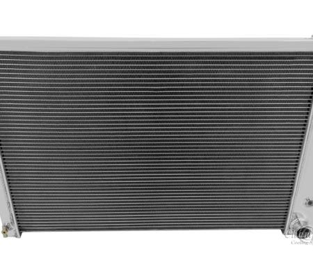 Champion Cooling 2 Row All Aluminum Radiator Made With Aircraft Grade Aluminum EC716