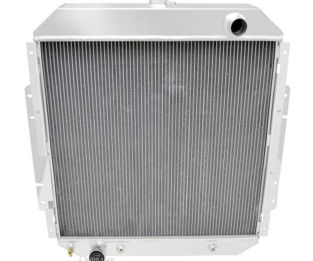 Champion Cooling 4 Row All Aluminum Radiator Made With Aircraft Grade Aluminum MC480