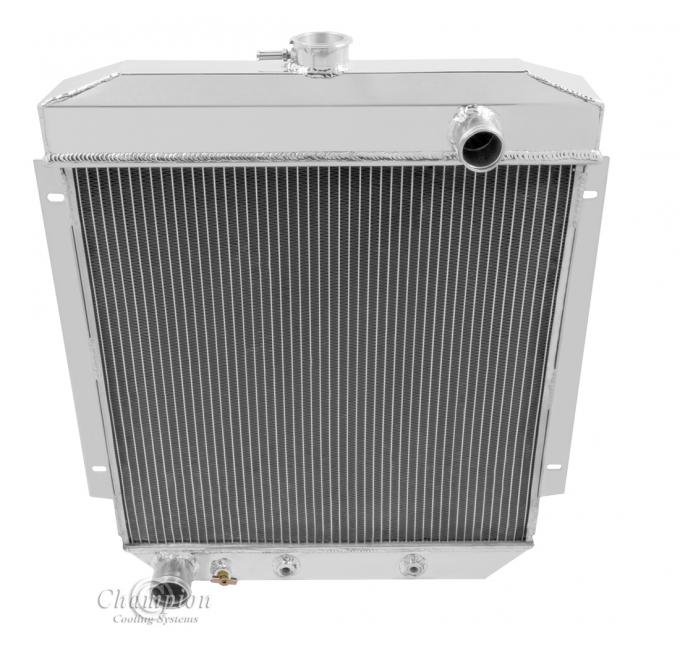 Champion Cooling 3 Row All Aluminum Radiator Made With Aircraft Grade Aluminum CC5456