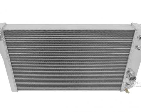 Champion Cooling 2 Row All Aluminum Radiator Made With Aircraft Grade Aluminum EC829