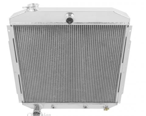 Champion Cooling 2 Row All Aluminum Radiator Made With Aircraft Grade Aluminum EC5356