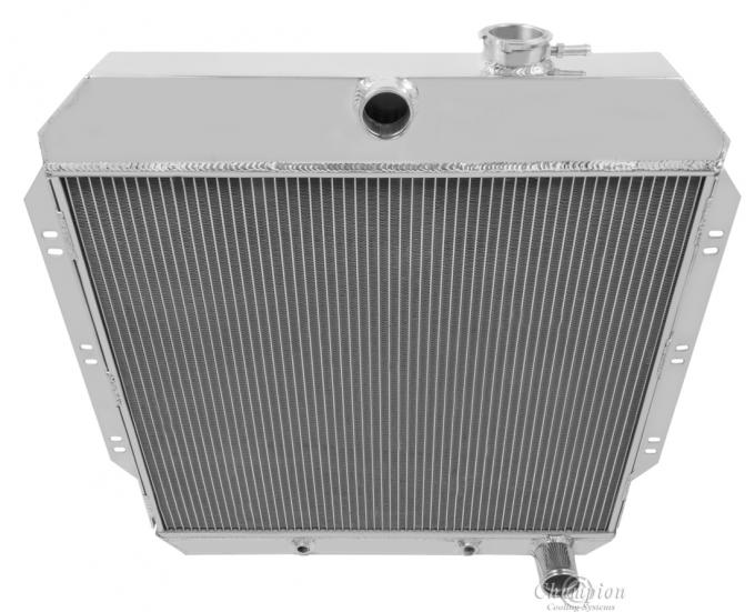 Champion Cooling 3 Row All Aluminum Radiator Made With Aircraft Grade Aluminum CC6062