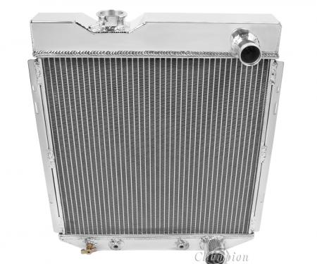 Champion Cooling 2 Row All Aluminum Radiator Made With Aircraft Grade Aluminum EC259