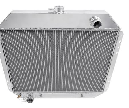 Champion Cooling 2 Row All Aluminum Radiator Made With Aircraft Grade Aluminum EC433