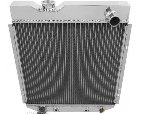 Champion Cooling 2 Row All Aluminum Radiator Made With Aircraft Grade Aluminum EC251