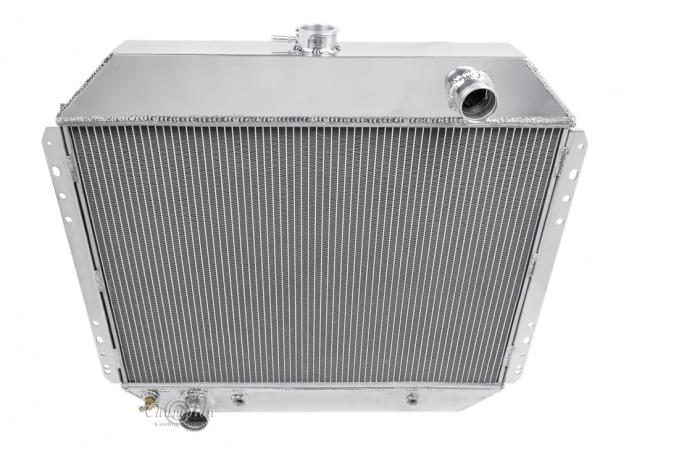 Champion Cooling 2 Row All Aluminum Radiator Made With Aircraft Grade Aluminum EC433