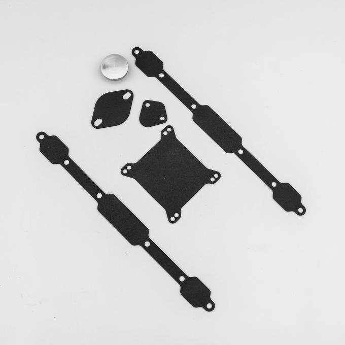 Detroit Muscle Technologies 1960-1980 Chrysler / Dodge / Plymouth Mopar BB Block Off Covers 4150 ABS Big Block 383 440 BLOCKOFF-BB-4150-ABS