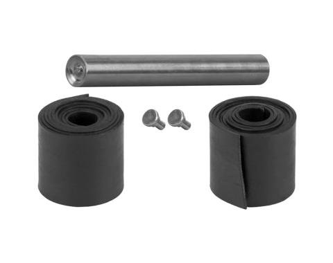 AMD Vent Window Rebuild Kit, Glass Tape-Rivets-Punch, 5pcs, 81-86 C/K or 87-91 R/V Chevy GMC Pickup Blazer Jimmy Suburban X563-4081-1S